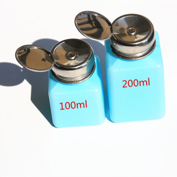 Permanent Anti Static ESD Alcohol Dispenser Bottle Matte Surface 250ml