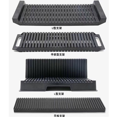 H Type Black ESD PCB Racks With 25pcs - 42pcs Capacity For Simultaneous Storage