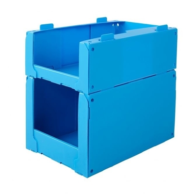 Electroinic Packing Corrugated Plastic Box Stackable For OEM Acceptance
