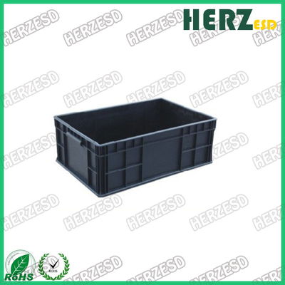 Electronics ESD Electronic Components Stackable Anti Static Storage Box For PBC