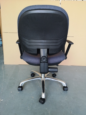 Triple Adjustable ESD Drafting Chair , Comfortable Lab Chairs With Armrest
