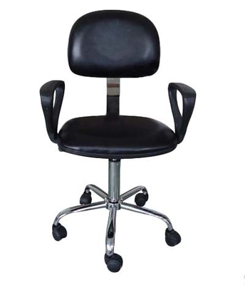 260mm Radius EPA Workshop PU Leather ESD Safety Chair