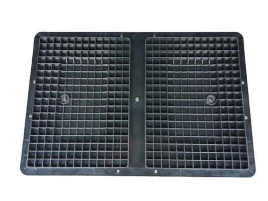 Conductive Crate ESD Plastic Bins , 400 * 300 * 150mm ESD Totes Containers With Lids