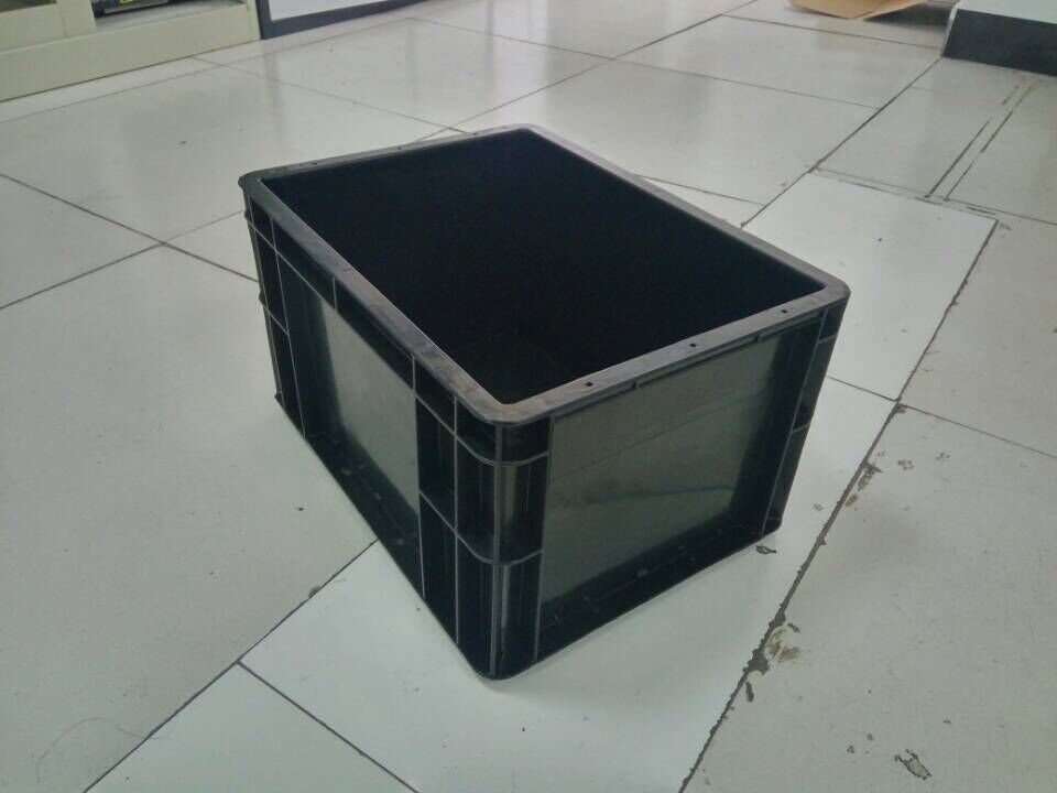 Non Toxic Stackable ESD Plastic Bins , 400 * 300 * 150mm ESD Totes
