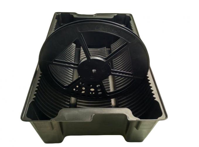 3mm Conductive Polystyrene 330mm SMT Reel Tray ESD Storage Box