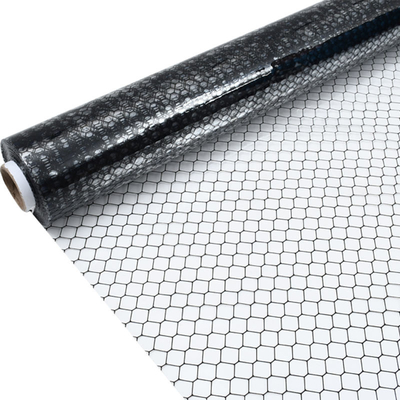 Cleanroom ESD PVC Curtain Transparent/Black Grid Antistatic Curtain