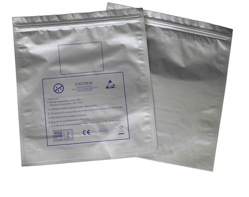 ESD Moisture Barrier Bag Silver Vacuum Packaging ESD Aluminum Foil Bag