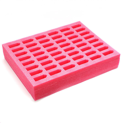 Antistatic EPE Foam ESD Blister Packing Black / Pink / White Color Custom Color