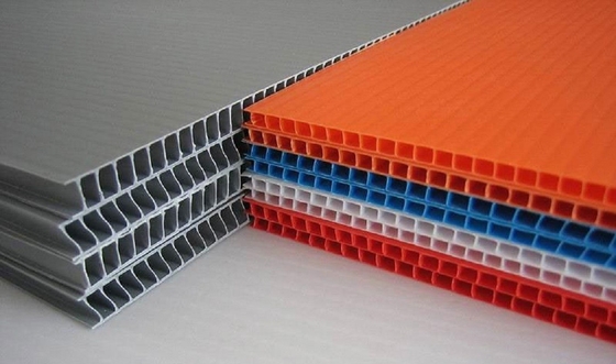 PP Corrugated Honeycomb Sheet For Turnover, Custom Polypropylene Hollow Sheet