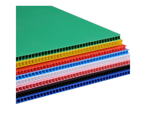 PP Corrugated Honeycomb Sheet For Turnover, Custom Polypropylene Hollow Sheet