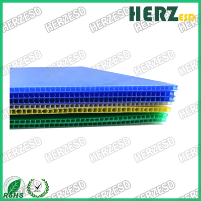 PP Corrugated Honeycomb Sheet For Turnover, Custom Polypropylene Hollow Sheet