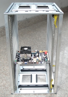 Plastic Or Metal PCB Storage Adjustable ESD SMT Rack Lightweight, Durable