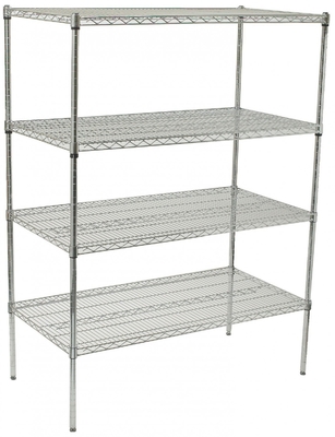 Customized ESD Storage Shelves, Industrial Wire Shelving System Resistance 10e6-10e9 Ohm