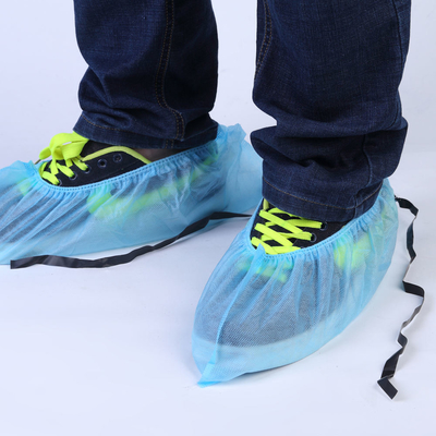 ESD Shoes Cover With Anti Static Conductive Strip, Disposable Nonwoven Cleanroom Shoes Cover