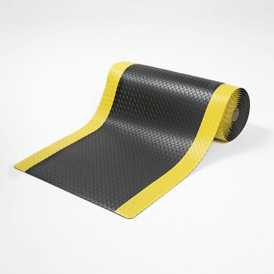 3 Layers Anti-Fatigue Rubber Mat Yellow Black Antifatigue Mat Anti-Slip