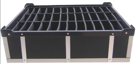 Corrugated Plastic Box Customsized ESD PP Foldable Antistatic Corrugated Storage Box