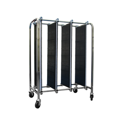 Handle Adjustable Anti-Static ESD PCB Cart For Circulation 4mm Slot Depth