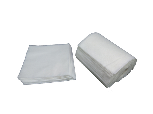 Lint Free SMT Cleanroom Wiper 100% Polyester Laser Cut Microfiber Cleaning Cloth