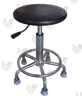 High Performance Cleanroom PU Foam Adjustable Antistatic Chair With Metal Chains ESD Chair For Lab