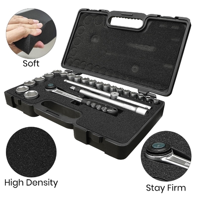 Customized Antistatic / Conductive EVA IXPE PU Foam Anti Shock Insert Packing ESD Foam Industrial