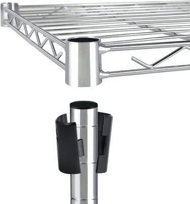 Chrome ESD Wire Shelving Unit Shelf Chrome ESD Wire Shelving Unit