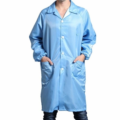 Durable ESD Smocks For Electronics Manufacturing And Assembly Antistatic Workwear Labcoat