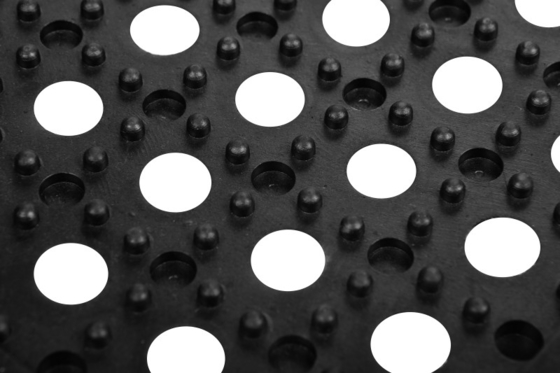 Interlocking Antifatigue Tile Mats With Holes ESD Rubber Floor Mat Antistatic Anti Fatigue Mat