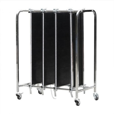 900*675*1300mm Smt Pcb Rack Trolley Adjustable Esd Pcb Storage Trolley Antistatic Esd Pcb Storage Trolley