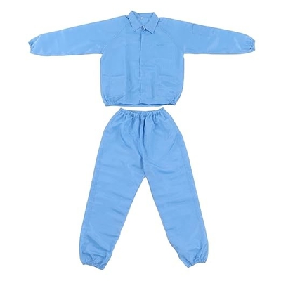 Antistatic Coverall ESD Smock Garment Dust Proof Reusable ESD Clothes Jumpsuit Workwear Jacket