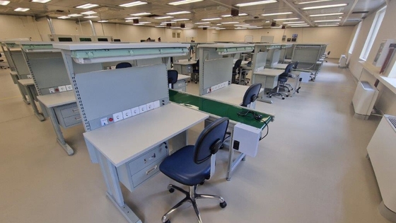 Customized ESD Workbench For Electrical & Electronic Technicians | Heavy-Duty Lab And Factory Work Table