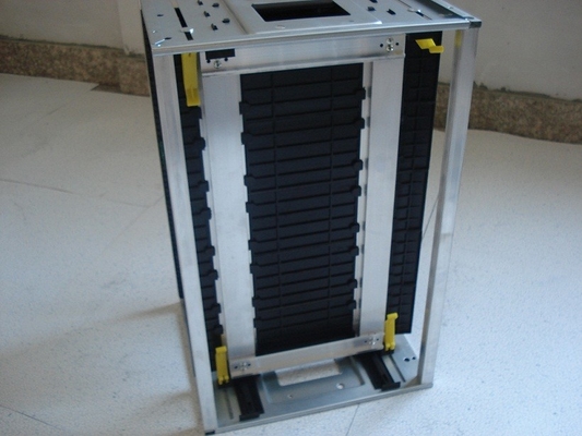 355*320*563mm ESD PCB Magazine Rack Antistatic SMT PCB Storage Cart For PCB Production Line