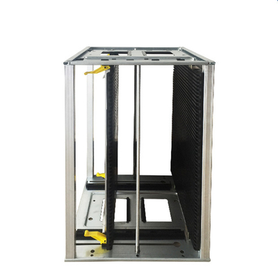 ESD Magazine Racks Antistatic SMT PCB Storage Magazine Rack Metal Base