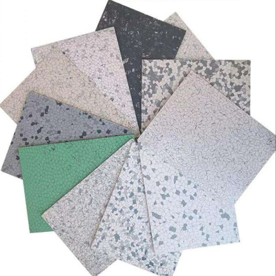 Conductive Flooring Cleanroom Homogenous Anti-static PVC Floor Tiles