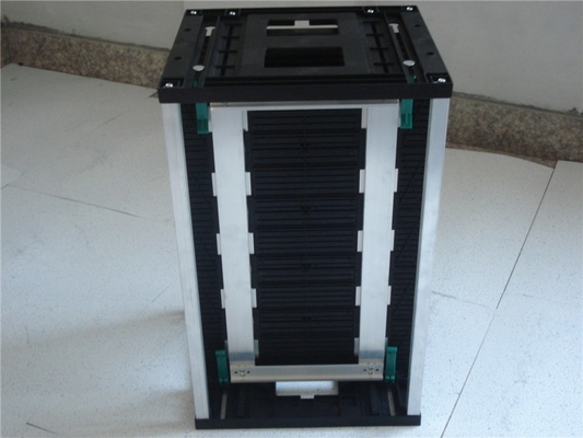 355*320*563mm Handle Type Metal ESD PCB Magazine Rack For SMT And PCB Assembly