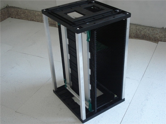 355*320*563mm Handle Type Metal ESD PCB Magazine Rack For SMT And PCB Assembly