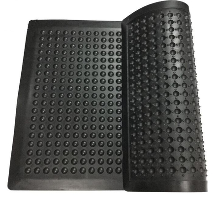 Black 13mm Thickness Antistatic Anti-Fatigue Floor Mat For Workshop Anti-Slip Anti Fatigue Mat
