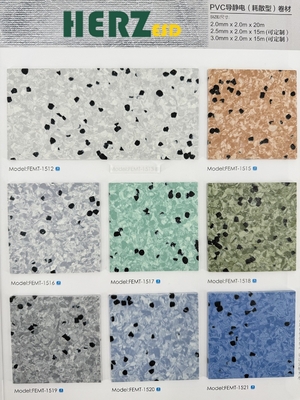 ESD Vinyl Floor Sheets Antistatic PVC Flooring Sheets
