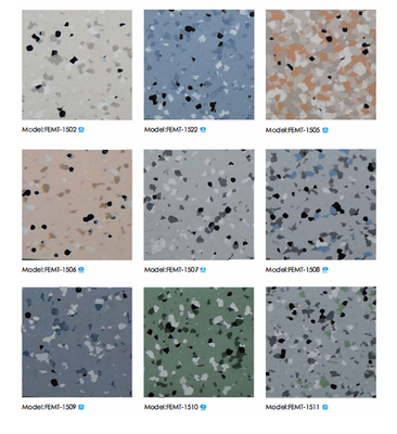 Conductive PVC Floor Tile Vinyl Anti-static Multiple Color PVC ESD Flooring Tile For Cleanroom