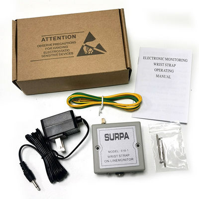 ESD Wrist Strap Monitor SURPA 518-1 Online Antistatic Real Time Grounding Tester