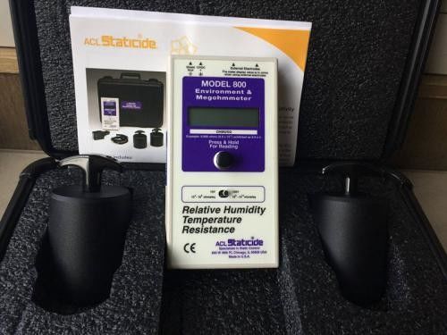 Surface Resistivity Meter ACL 800 Digital Megohmmeter for ESD and Environment Resistance Testing