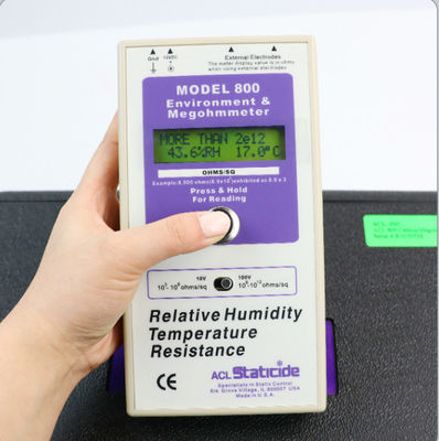 Surface Resistivity Meter ACL 800 Digital Megohmmeter for ESD and Environment Resistance Testing