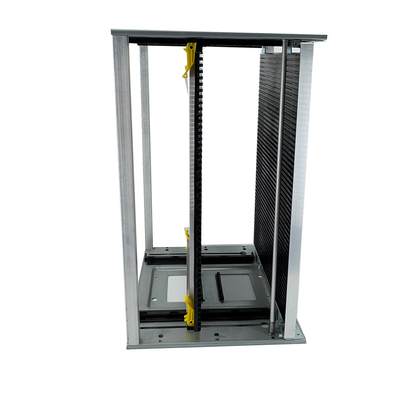 ESD Magazine Rack Gear Belt Adjustable 460*400*563 Pcb Magazine for SMT Line