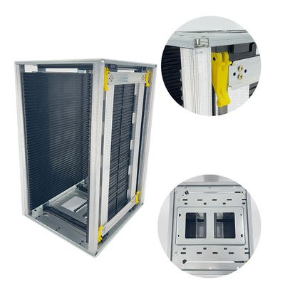 Gear Track Adjustment ESD PCB Magazine Rack Anti static SMT PCB Storage Rack