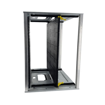 Gear Track Adjustment ESD PCB Magazine Rack Anti static SMT PCB Storage Rack
