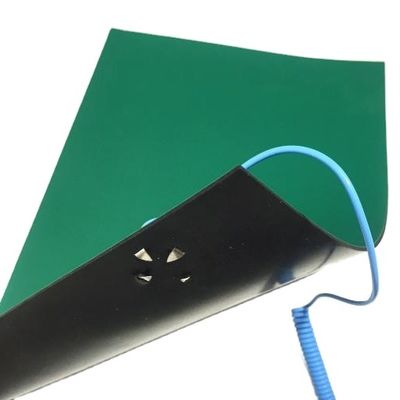 HerzESD ESD Rubber Mat 2mm 3mm Thickness 10e6-10e9 Ohm Surface Resistance
