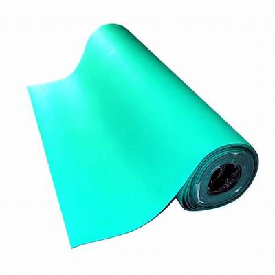 HerzESD ESD Rubber Mat 2mm 3mm Thickness 10e6-10e9 Ohm Surface Resistance