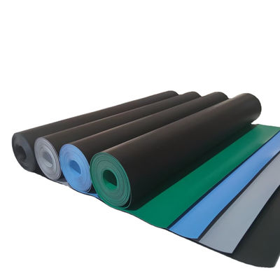 ESD Rubber Mat 2mm Thickness 1x10M Conductive Nitrile Sheet