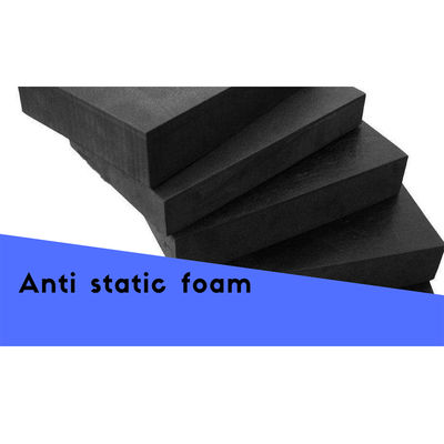 Customized High Density Black ESD EVA Foam for Electronics Packing with 80-100Kg/m3 Density and 10e3-10e9Ω.cm Resistivity