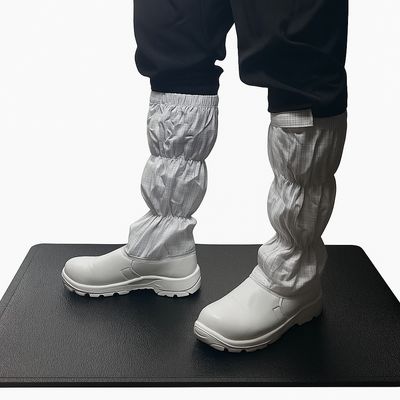 Anti Static ESD Rubber Mat with Dual PVC Layers and Bark Pattern Surface Providing Ergonomic Comfort and Slip Resistance