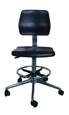 Workshop Lab Stool ESD Safety Chairs for Cleanroom Swivel Chair Without Hand Rest